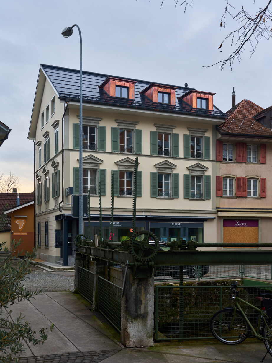 Zoom: Ansicht Farbgasse nach dem Umbau